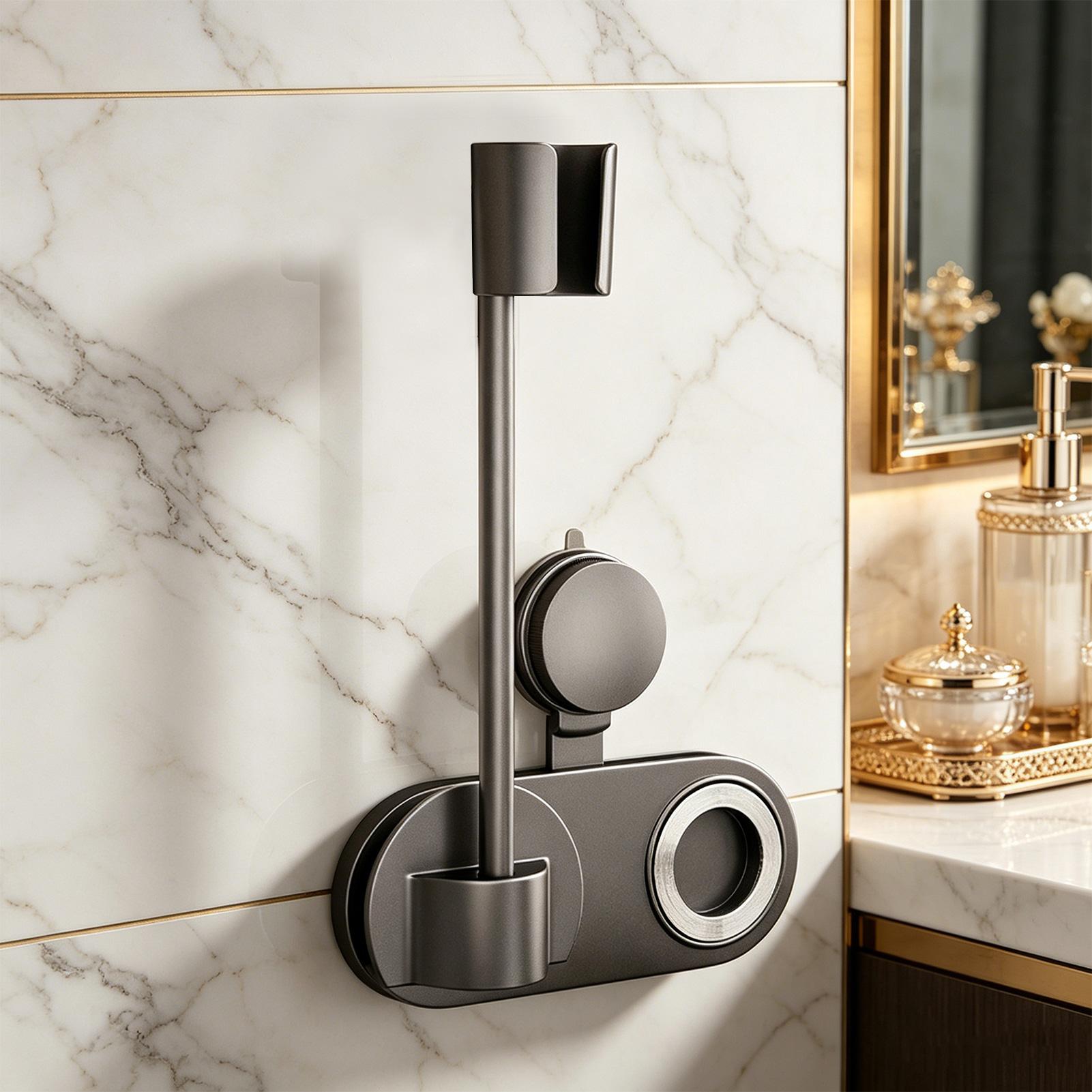 Home Bathroom Hand Dryer - Hair Dryer Holder Wall Mounted Suction