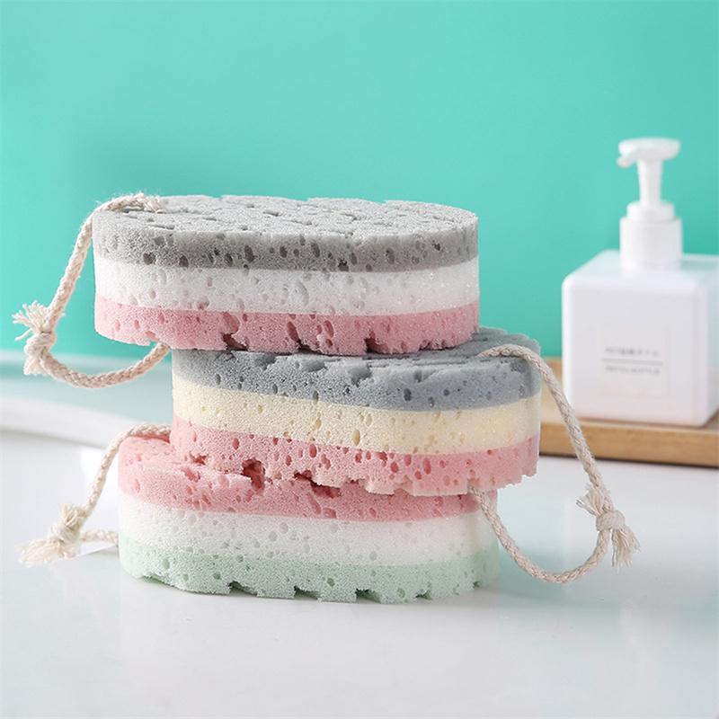Home Bathroom Cleaning Machine - 1PC Sponge Bath Ball Shower Rub