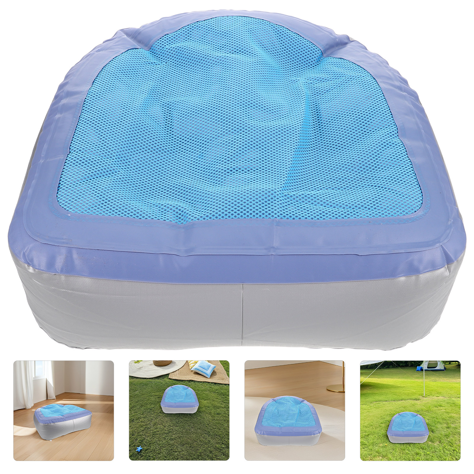 Bathtub Pillow Inflatable - Pillows Inflatable Bathtub Cushion Cooling Camping