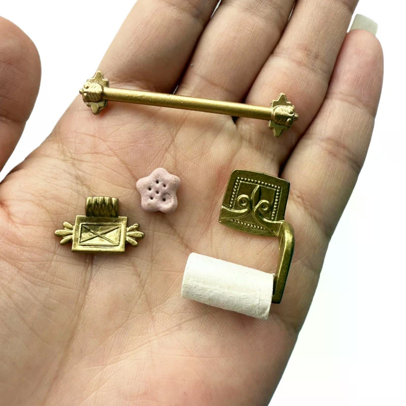 1/12 Dollhouse Simulation Pape - Home Bathroom Paper Towels ulasan dan harga