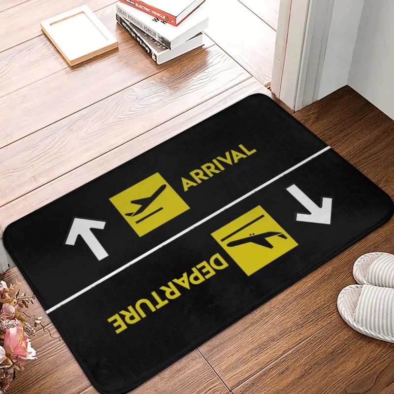 Airport Arrivals Departures Do - Home Bathroom Door Signs ulasan dan harga