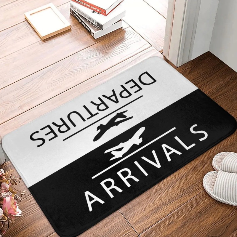 Airport Arrivals Departures Do - Home Bathroom Door Signs ulasan dan harga