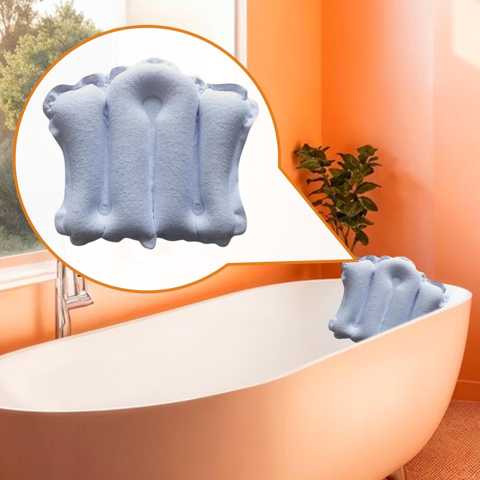 Inflatable Bath Pillow, Quick  - Bathtub Pillow Inflatable ulasan dan harga