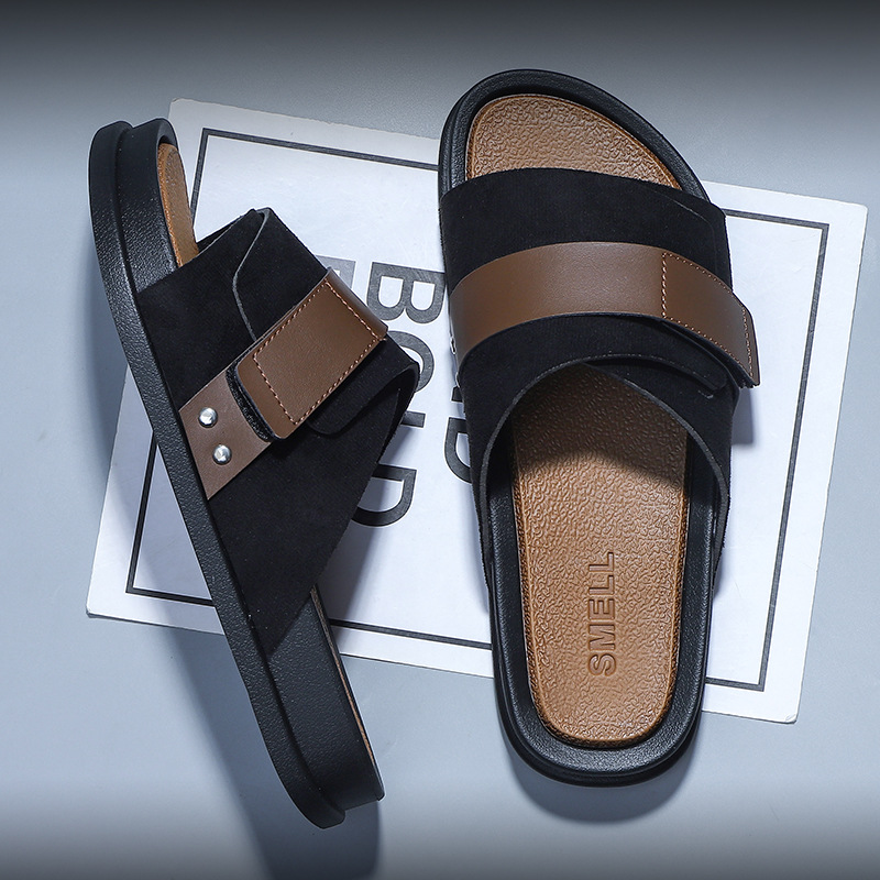 Summer men's slippers Korean v - Home Bathroom Trends ulasan dan harga