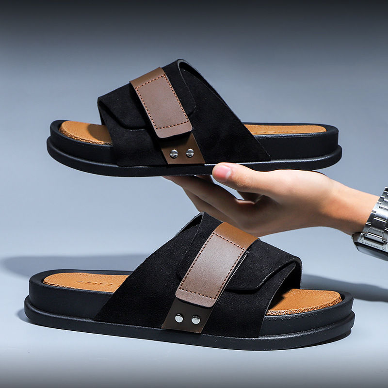 Summer men's slippers Korean v - Home Bathroom Trends ulasan dan harga