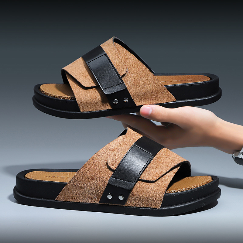 Summer men's slippers Korean v - Home Bathroom Trends ulasan dan harga