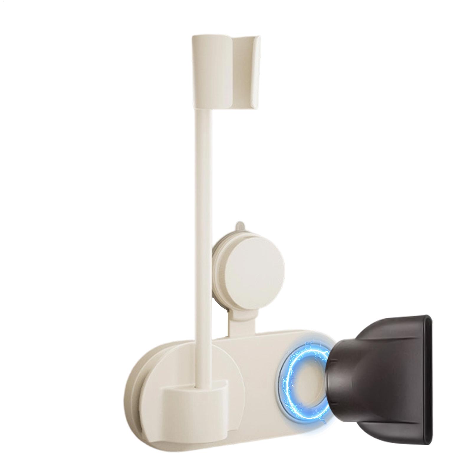 Hair Dryer Wall Holder Suction - Home Bathroom Hand Dryer ulasan dan harga
