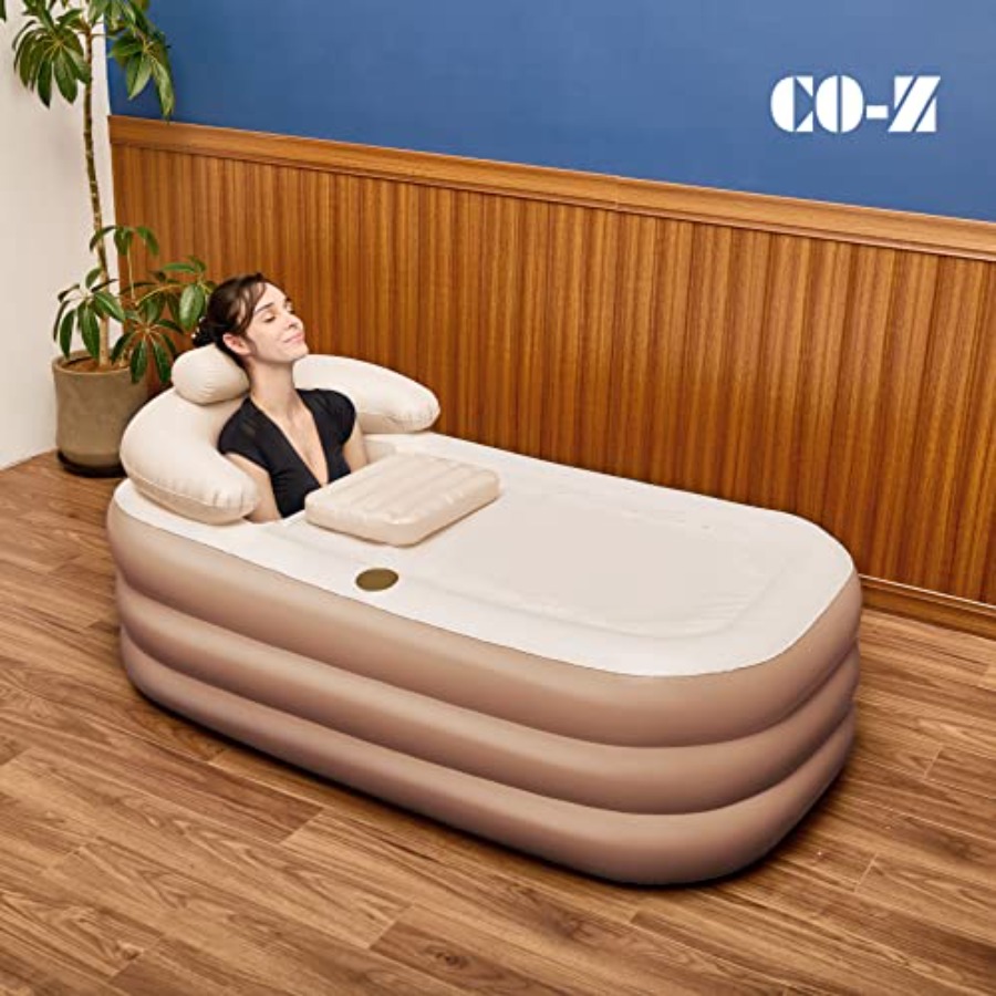 Inflatable Bathtub with Electr - Bathtub Pillow Inflatable ulasan dan harga
