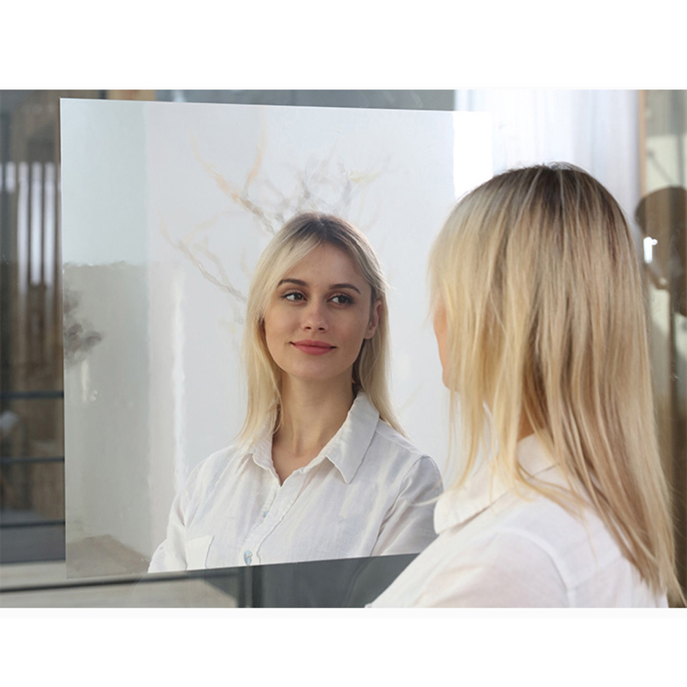 Flexible Mirror Sticker Flexib - Home Theater Bathroom ulasan dan harga