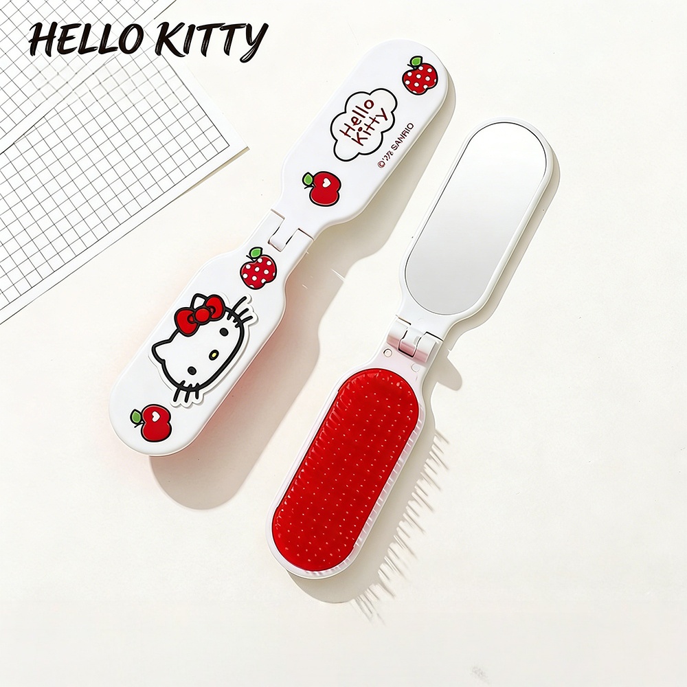 Sanrio Foldable Hair Comb with - Home Theater Bathroom ulasan dan harga