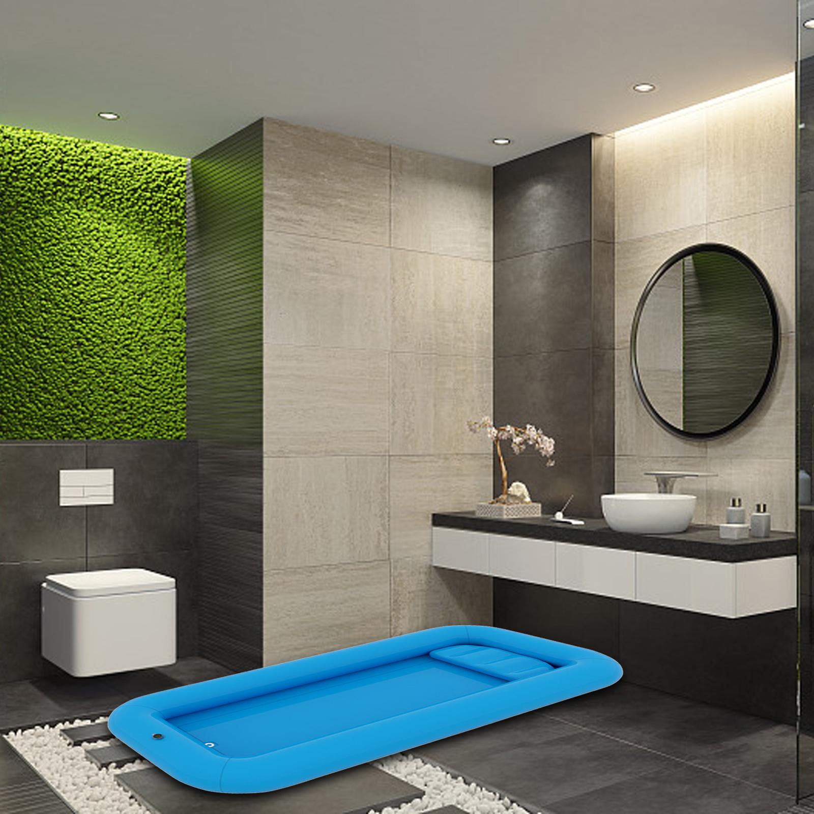 Adults Inflatable Bathtub with - Bathtub Pillow Inflatable ulasan dan harga