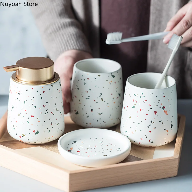 European Bathroom Decoration S - Zara Home Bathroom Set ulasan dan harga