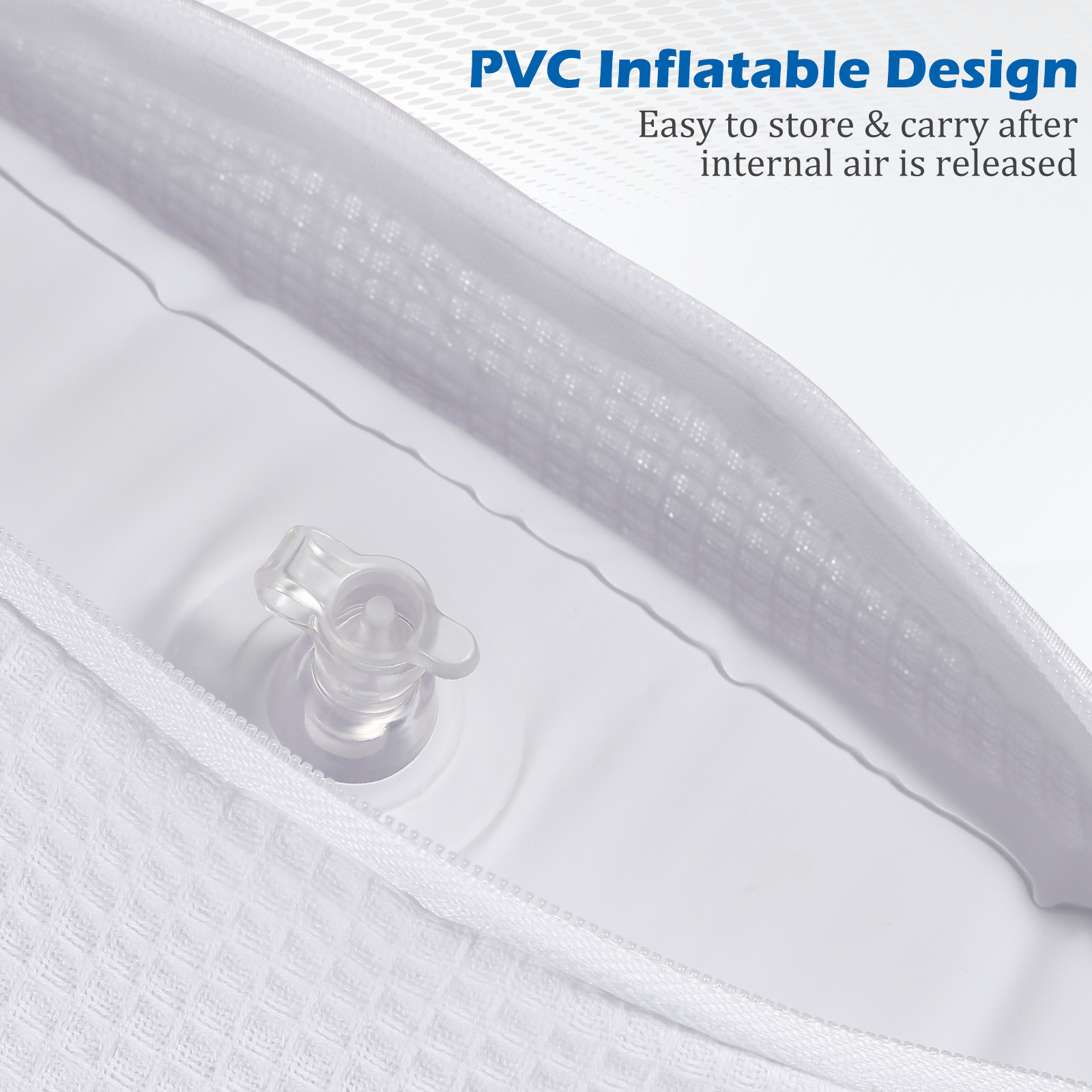 Bathroom Bath Pillow White Bui - Bathtub Pillow Inflatable ulasan dan harga