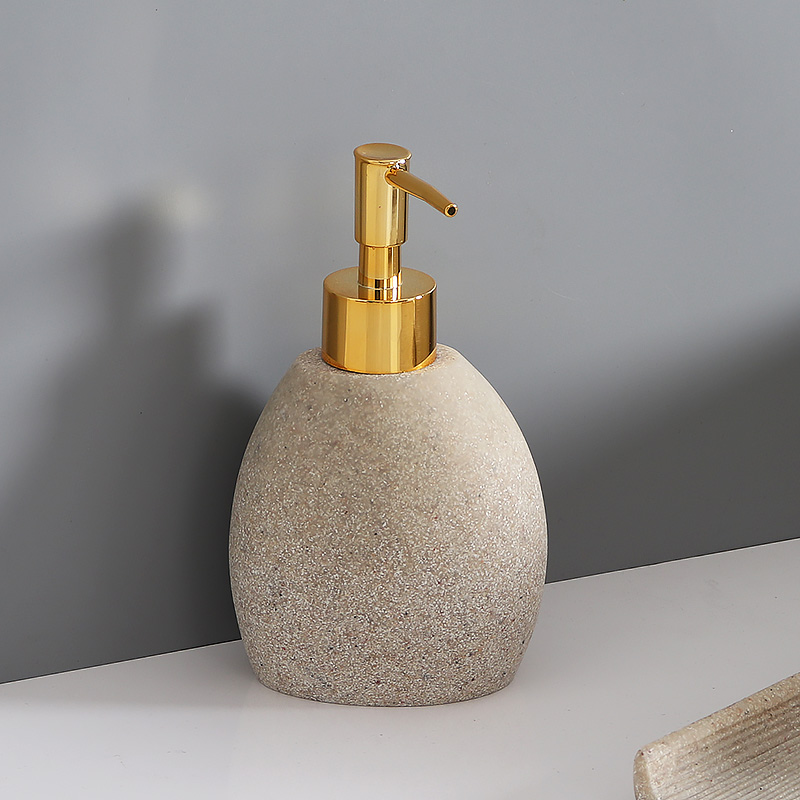 Nordic Resin Sand Lotion Bottl - Zara Home Bathroom Set ulasan dan harga