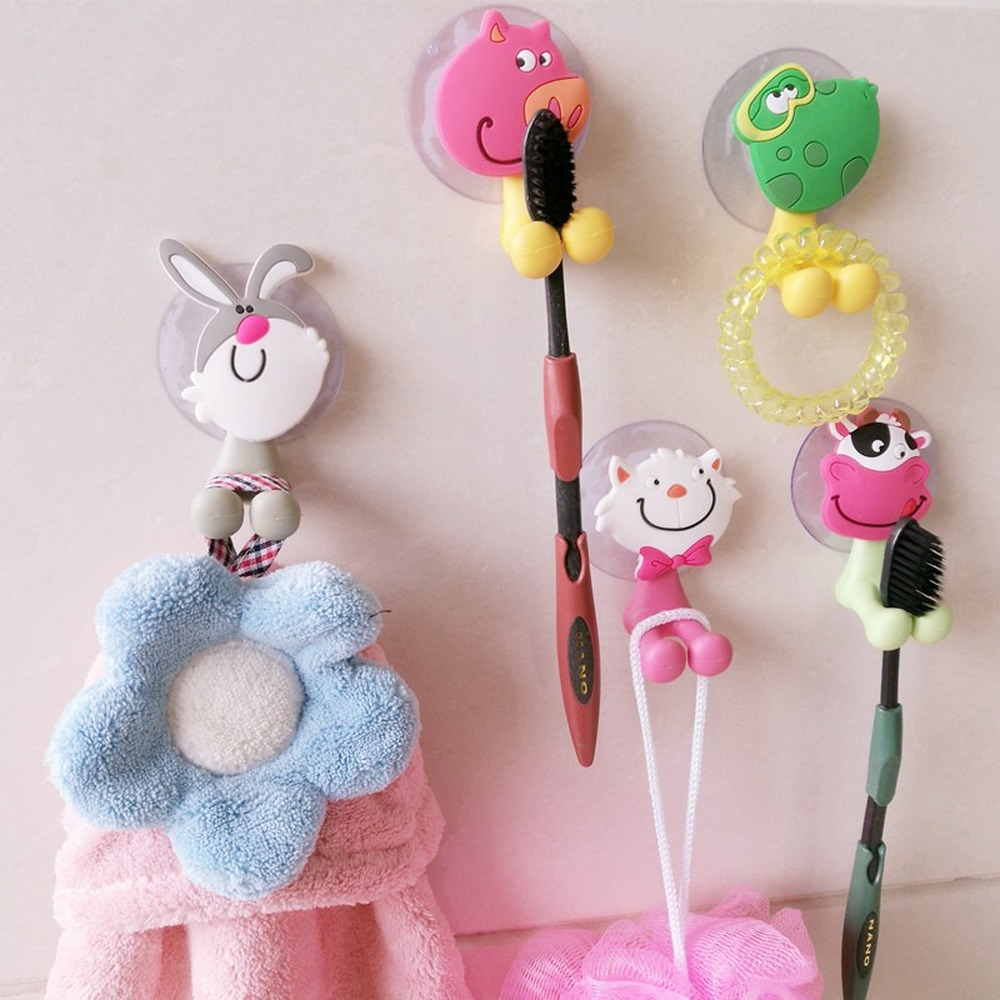 Cartoon Sucker Toothbrush Hold - Toothbrush Holder Set ulasan dan harga