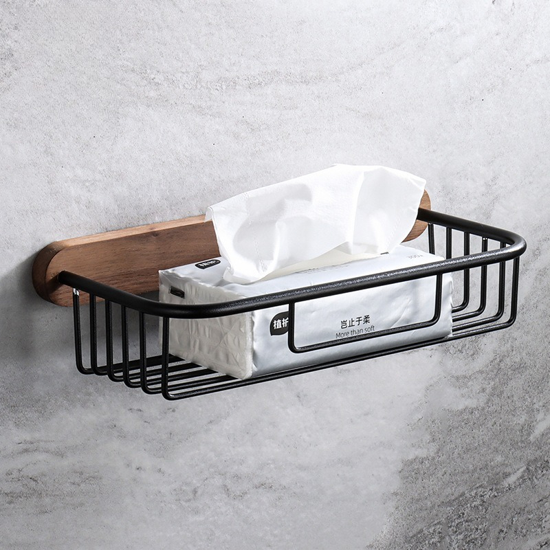 Solid Wood Tissue Holder No Dr - Home Bathroom Paper Towels ulasan dan harga