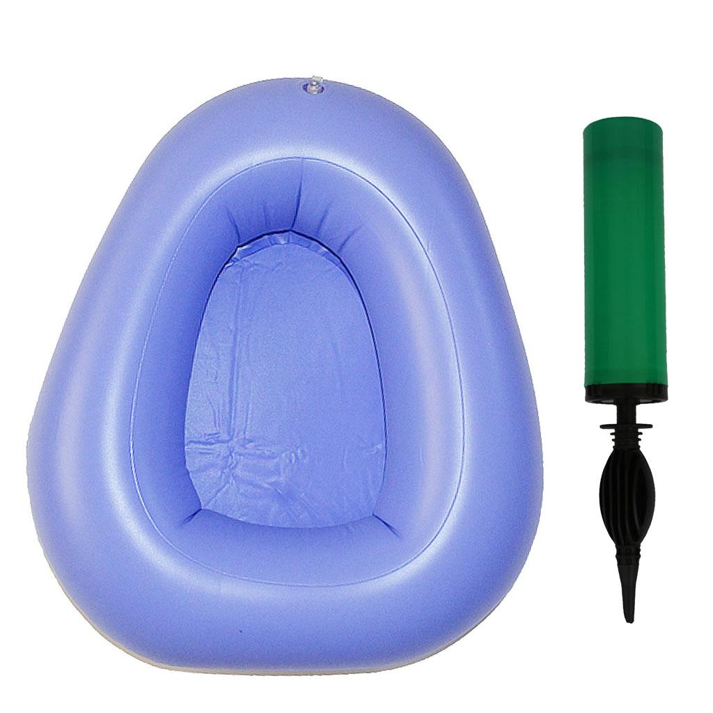Portable Inflatable Bedpan Pot - Home Bathroom With Urinal ulasan dan harga