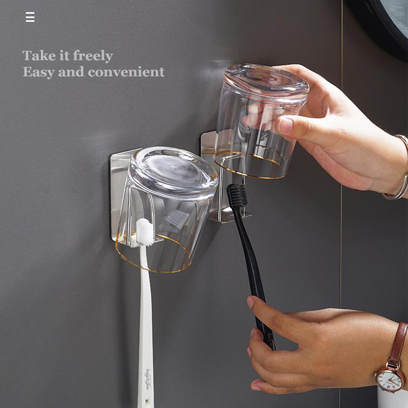 Stainless Steel Toothbrush Hol - Toothbrush Holder Set ulasan dan harga