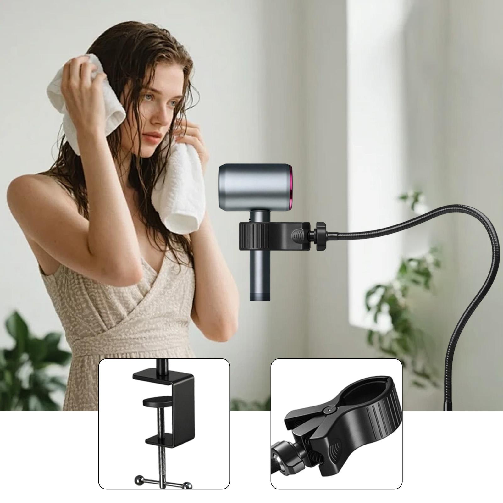 Stand Blow Dryer Holder Rotata - Home Bathroom Hand Dryer ulasan dan harga