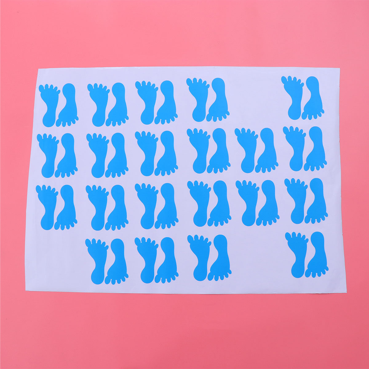 20 Pairs Footprint Floor Stick - Home Bathroom Floor Tiles ulasan dan harga