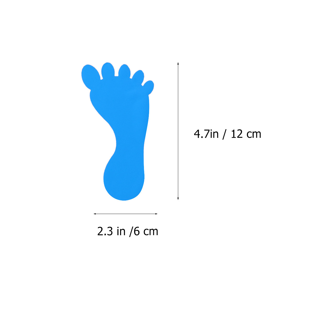 20 Pairs Footprint Floor Stick - Home Bathroom Floor Tiles ulasan dan harga