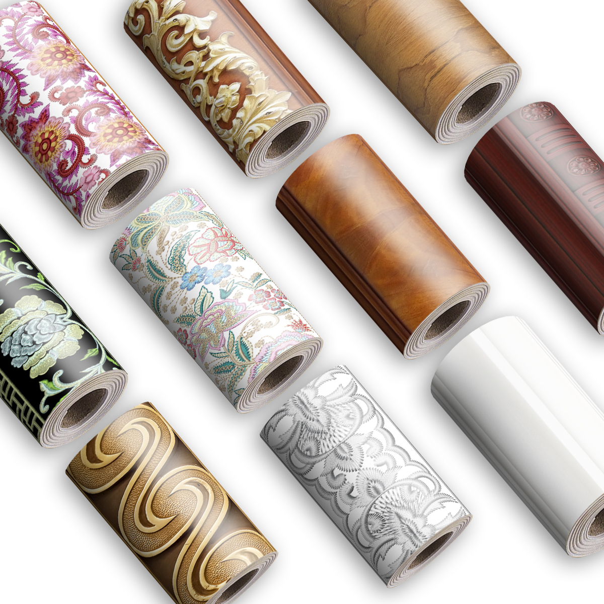 Decorative Self Adhesive Skirt - Home Bathroom Floor Tiles ulasan dan harga