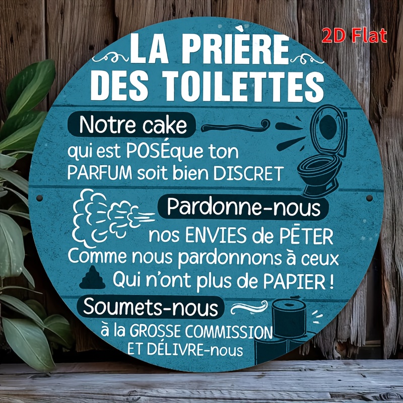 La Prière Des Toilettes Funny  - Home Bathroom Reno ulasan dan harga
