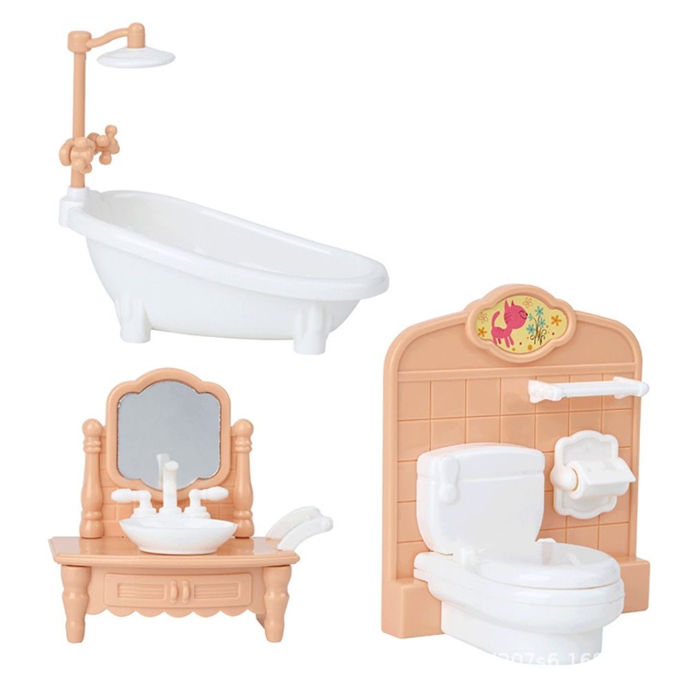1:12 Scale Dollhouse Furniture - Home Bathroom Scales ulasan dan harga