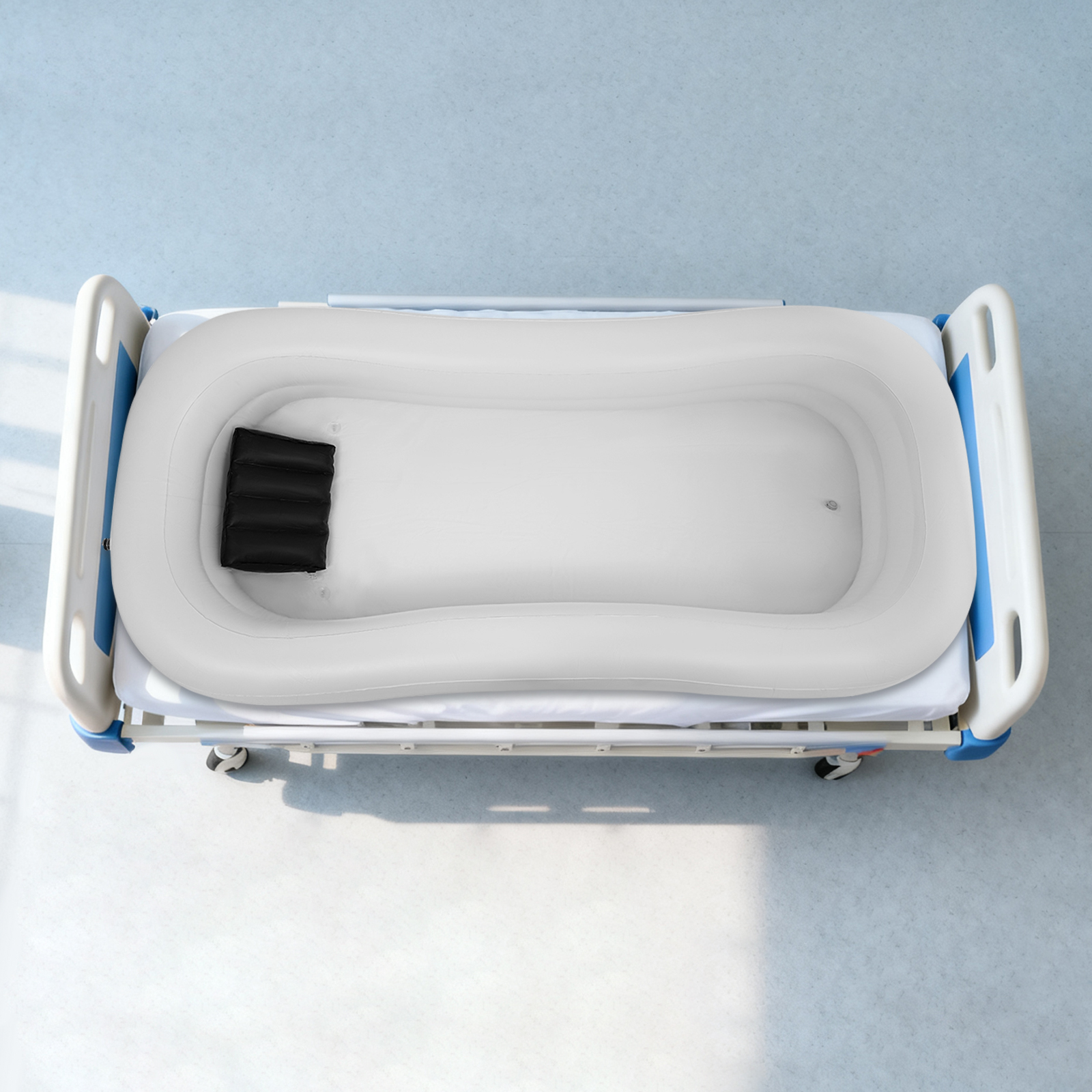 Rectangle PVC Inflatable Batht - Bathtub Pillow Inflatable ulasan dan harga