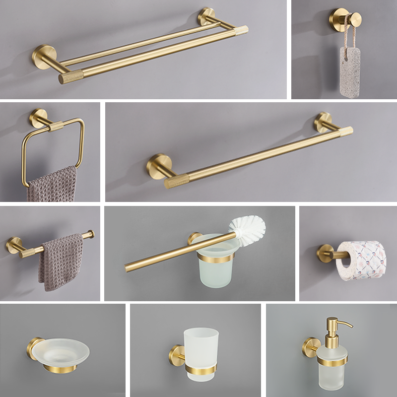 Brushed gold Toilet Tissue Rol - Zara Home Bathroom Set ulasan dan harga