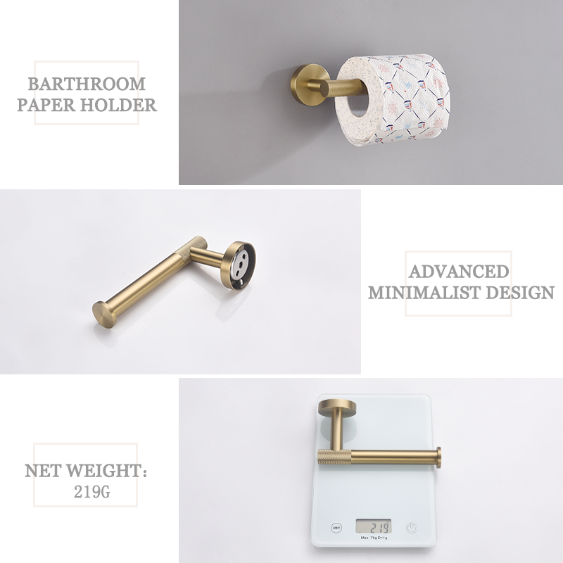 Brushed gold Toilet Tissue Rol - Zara Home Bathroom Set ulasan dan harga