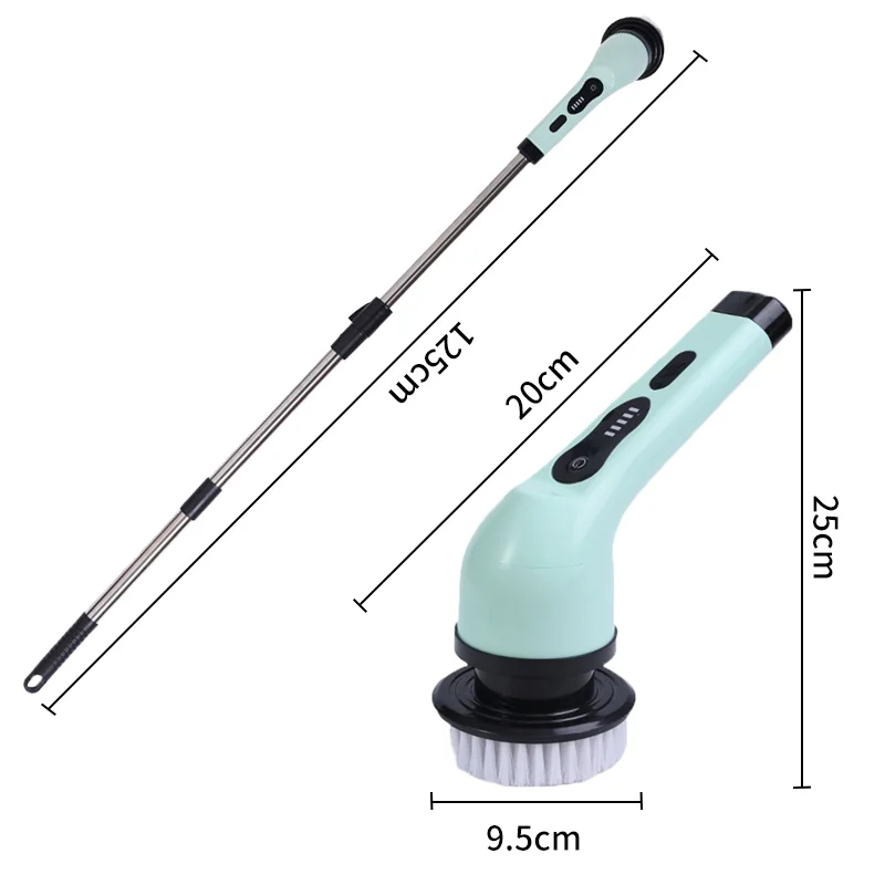 9-in-1 Electric Cleaning Brush - Home Bathroom Cleaning Machine ulasan dan harga