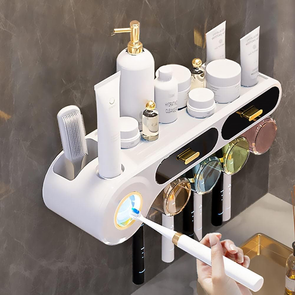 Toothbrush Holder Wall Mounted - Toothbrush Holder Set ulasan dan harga