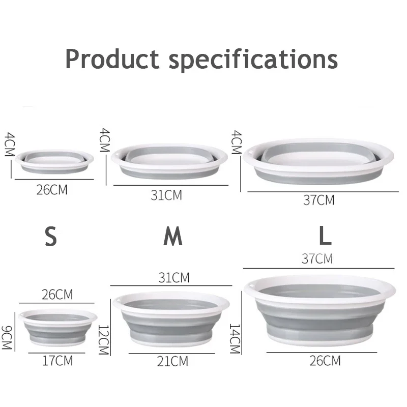 Plastic Folding Wash Basin, Po - Home Bathroom Tub ulasan dan harga