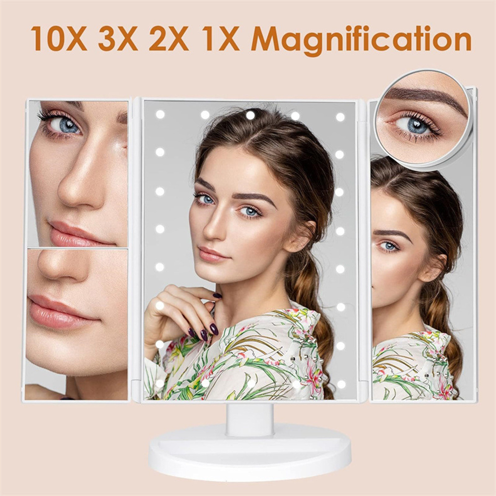 Bathroom Folding Makeup Mirror - Home Theater Bathroom ulasan dan harga