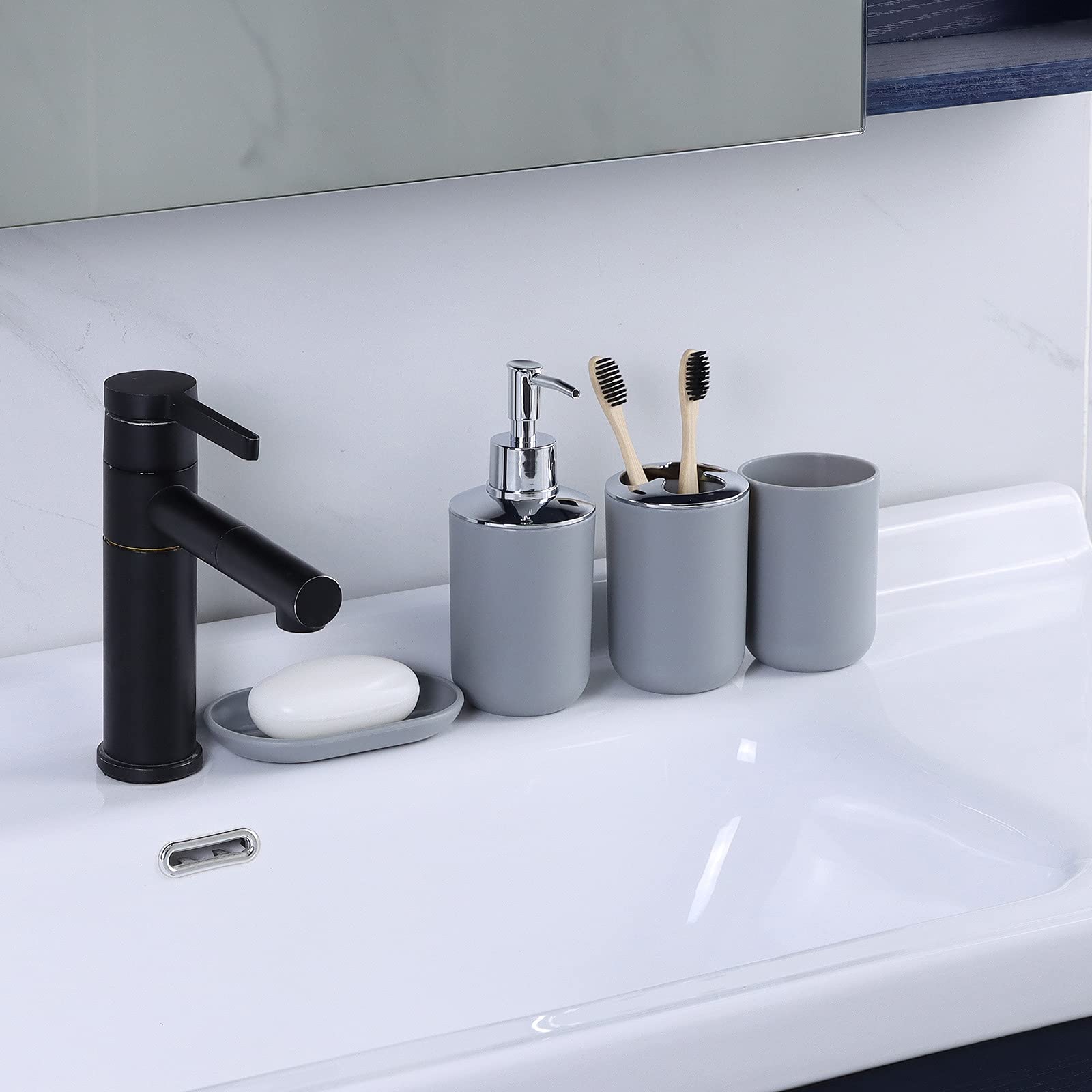 Light luxury Bathroom Accessor - Zara Home Bathroom Set ulasan dan harga