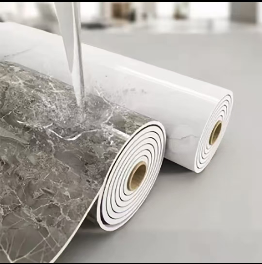 Thickened Self-Adhesive Tile S - Home Bathroom Floor Tiles ulasan dan harga