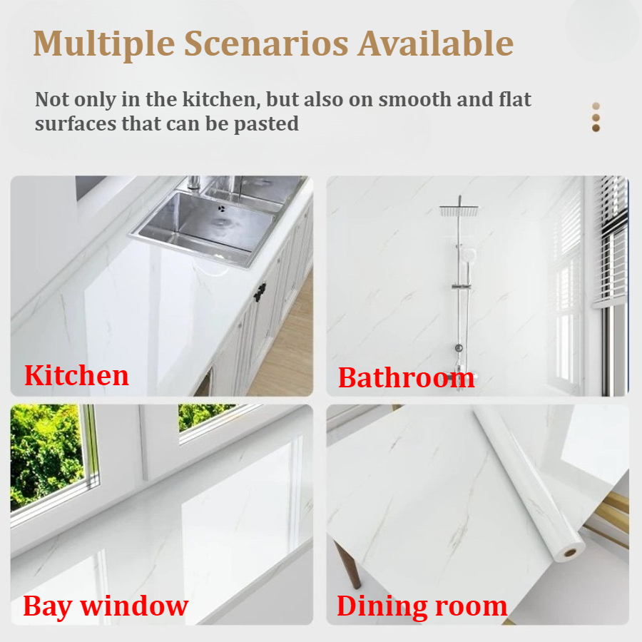 Thickened Self-Adhesive Tile S - Home Bathroom Floor Tiles ulasan dan harga