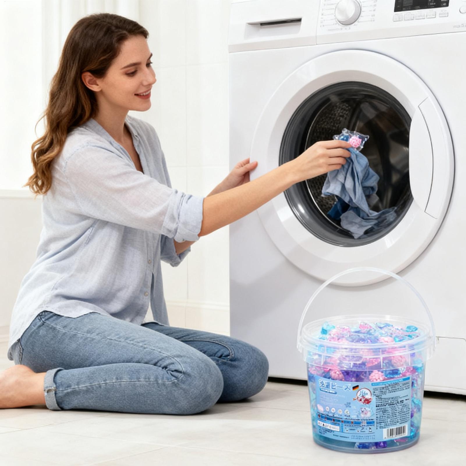 40 Tablets Laundry Detergent P - Home Bathroom Cleaning Machine ulasan dan harga