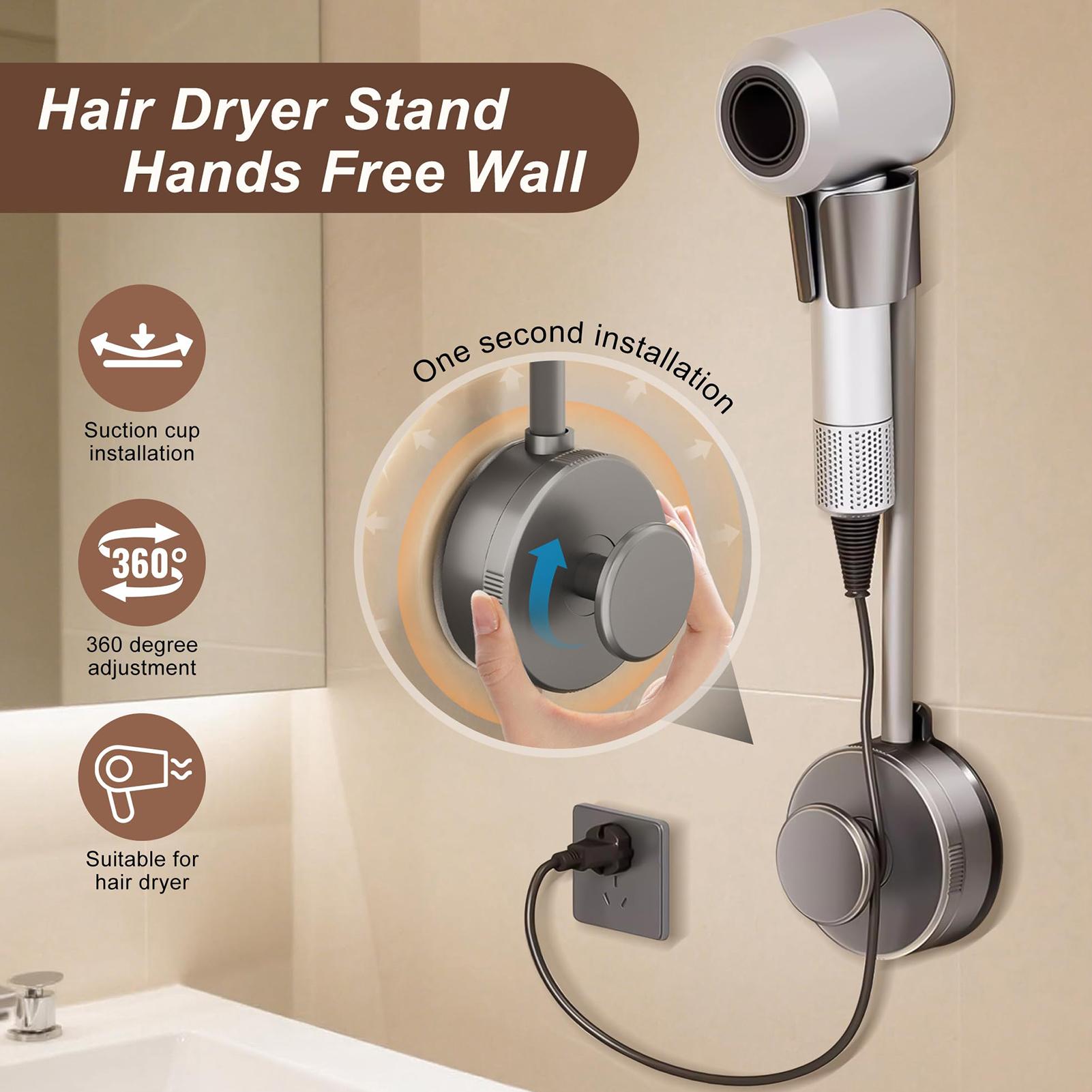 Hair Diffuser Stand 360-Degree - Home Bathroom Hand Dryer ulasan dan harga