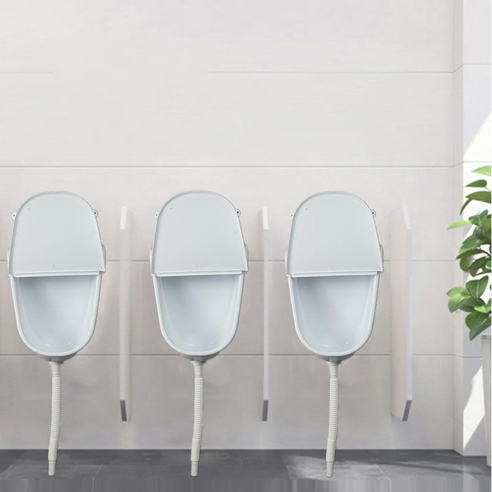 Wall Urinal with Lid Commercia - Home Bathroom With Urinal ulasan dan harga