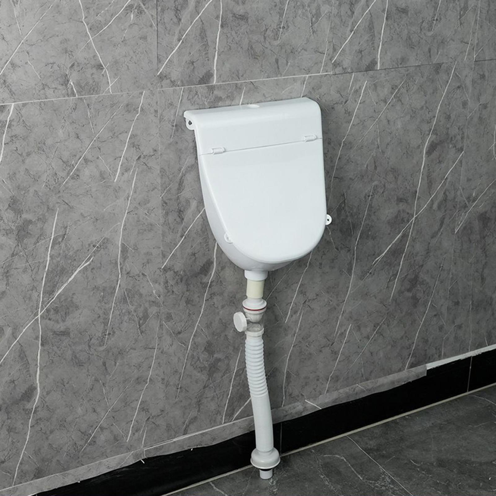 Wall Urinal with Lid Commercia - Home Bathroom With Urinal ulasan dan harga