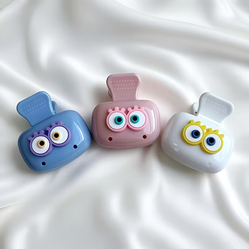 3 pieces of cute eye-shaped to - Toothbrush Holder Set ulasan dan harga