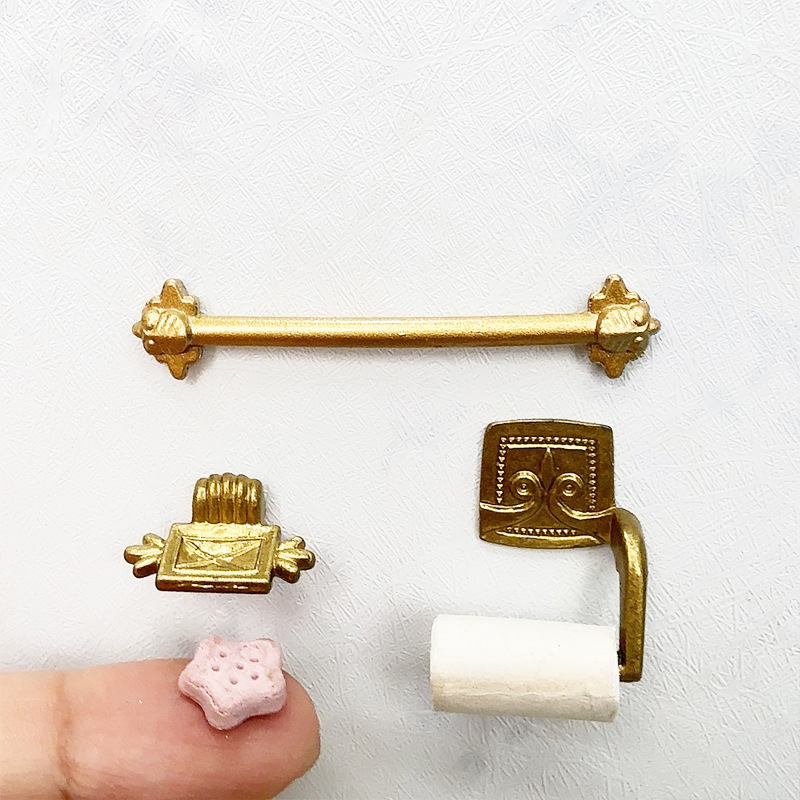 ●1/12 Dollhouse Simulation Pap - Home Bathroom Paper Towels ulasan dan harga