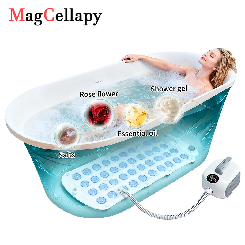 Bathtub Massage Mat Bubble Bat - Bathtub Pillow Inflatable ulasan dan harga