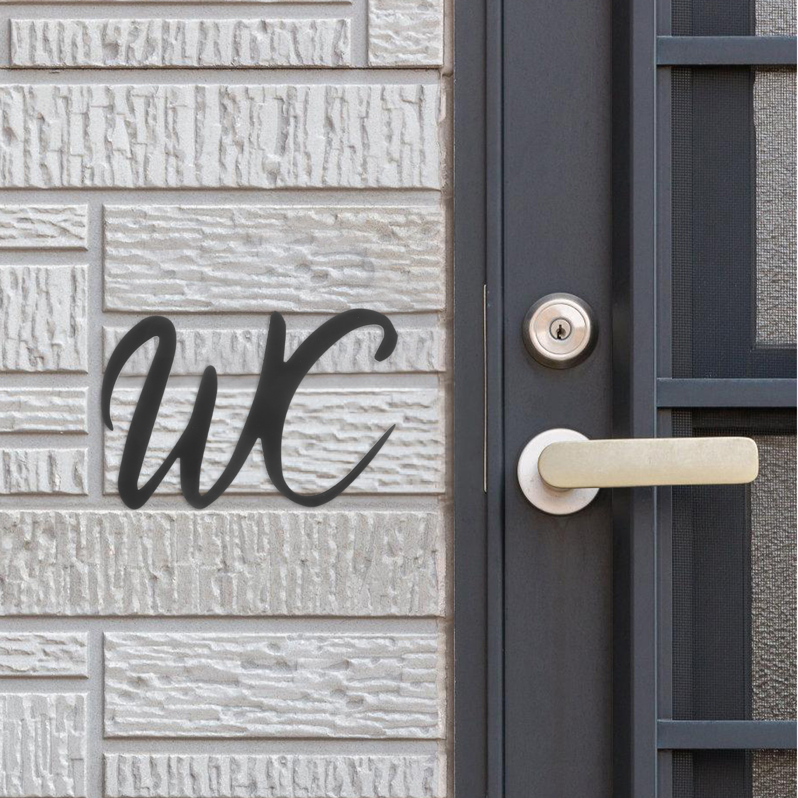 Unisex Bathroom Door Sign Self - Home Bathroom Door Signs ulasan dan harga