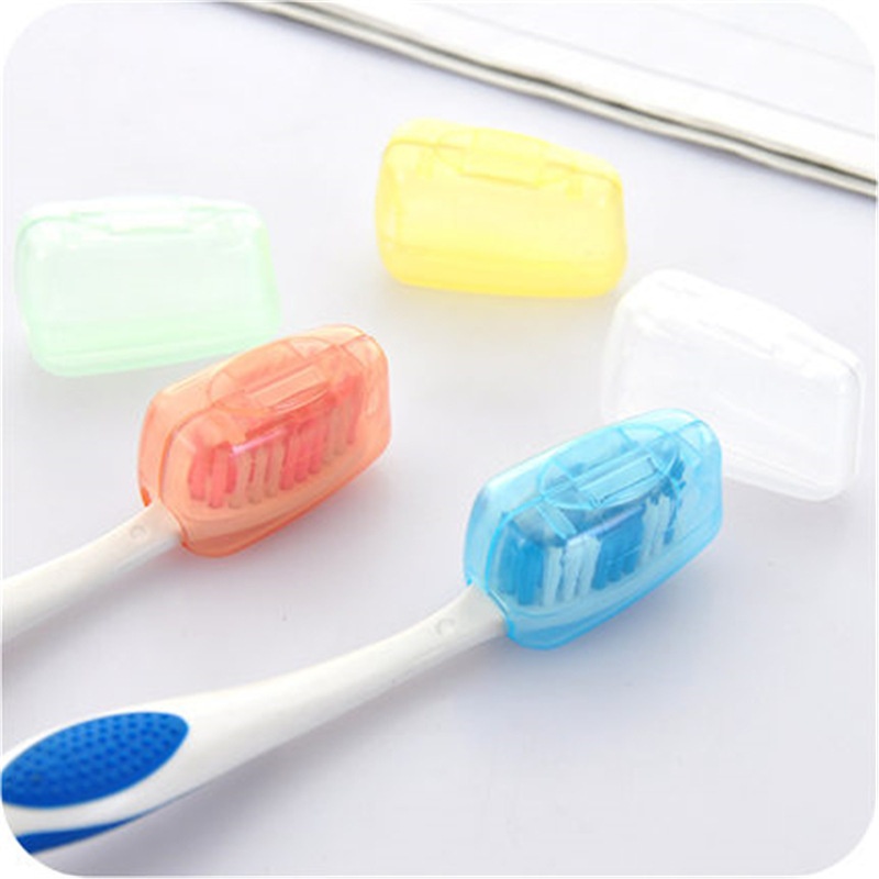 8Pcs/set Portable Toothbrush C - Toothbrush Holder Set ulasan dan harga