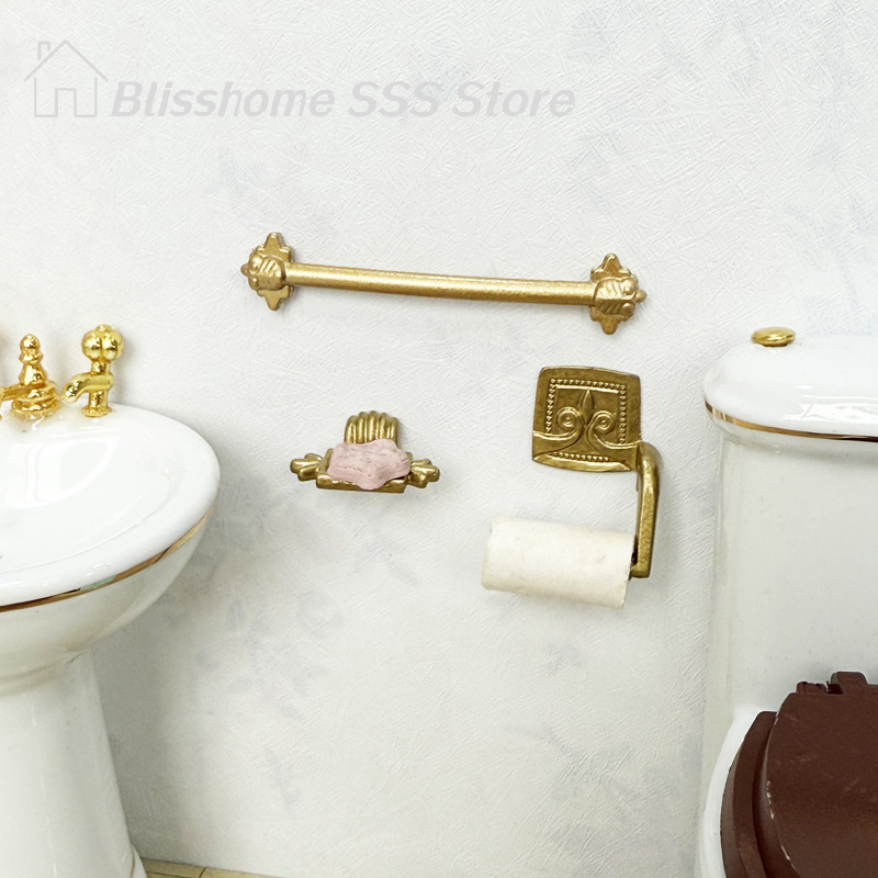 【S】1/12 Dollhouse Simulation P - Home Bathroom Paper Towels ulasan dan harga