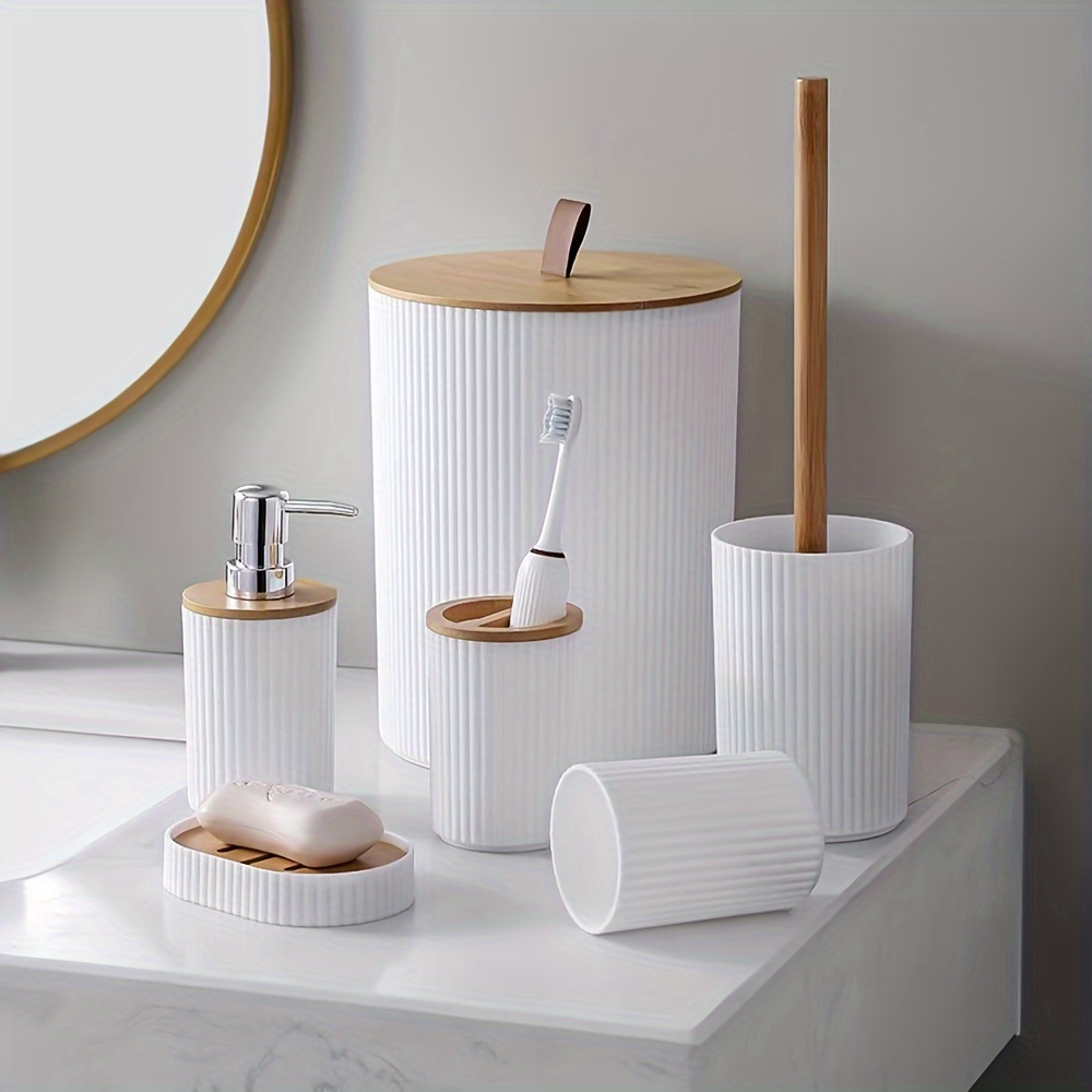 6-Piece Bathroom Set Daily Nec - Zara Home Bathroom Set ulasan dan harga
