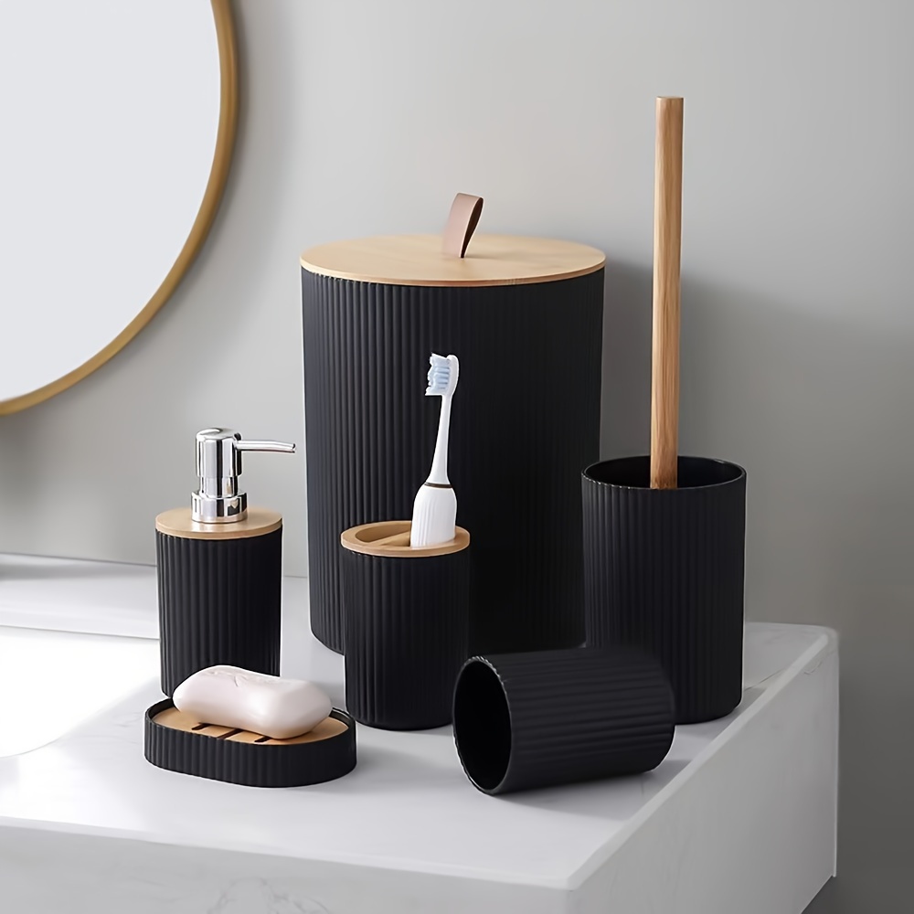 6-Piece Bathroom Set Daily Nec - Zara Home Bathroom Set ulasan dan harga